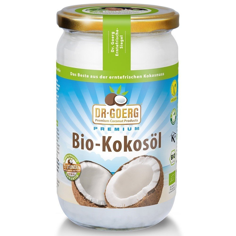 Dr. Goerg Premium Bio-Kokosöl, 3er Pack (3 x 1 l)