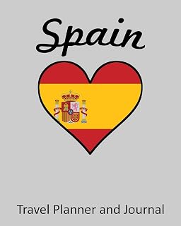 Spain: Vacation Travel Planner and Journal (8 x 10)