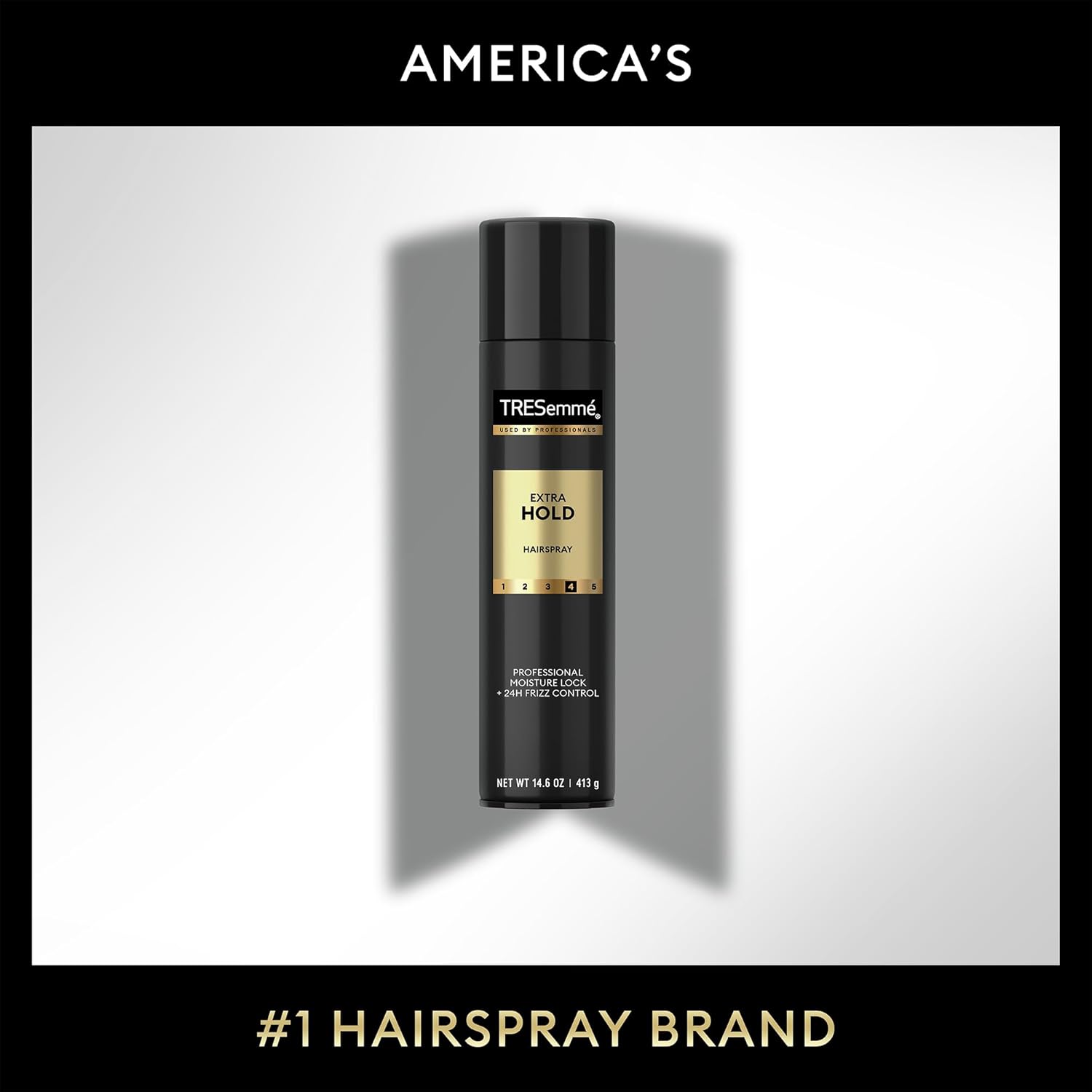 TRESemmé Hairspray, Extra Hold, 2-Pack, Moisturizing Hair Spray, 24H Frizz Control + Keratin Repair Mask (3 Piece Set)