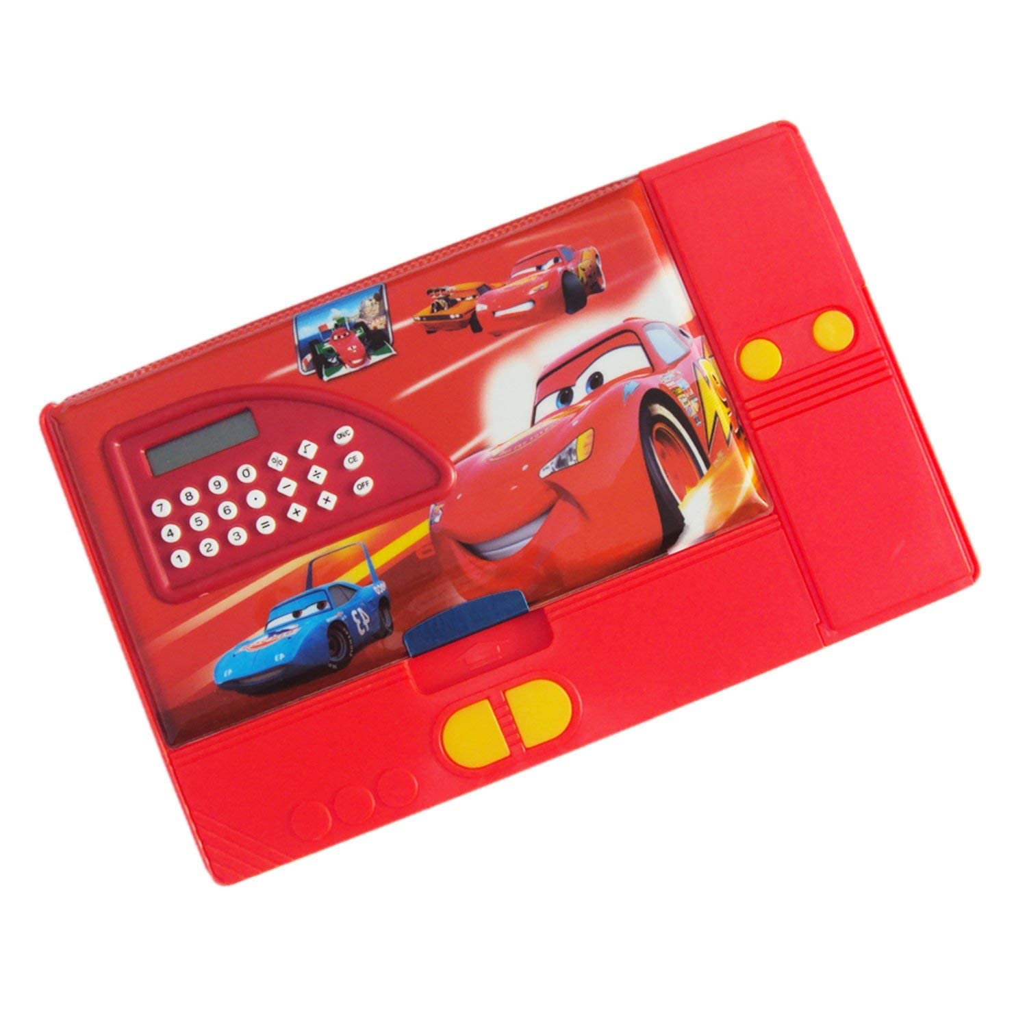 Jumbo Pencil Box with Calculator (Cars)-image-39