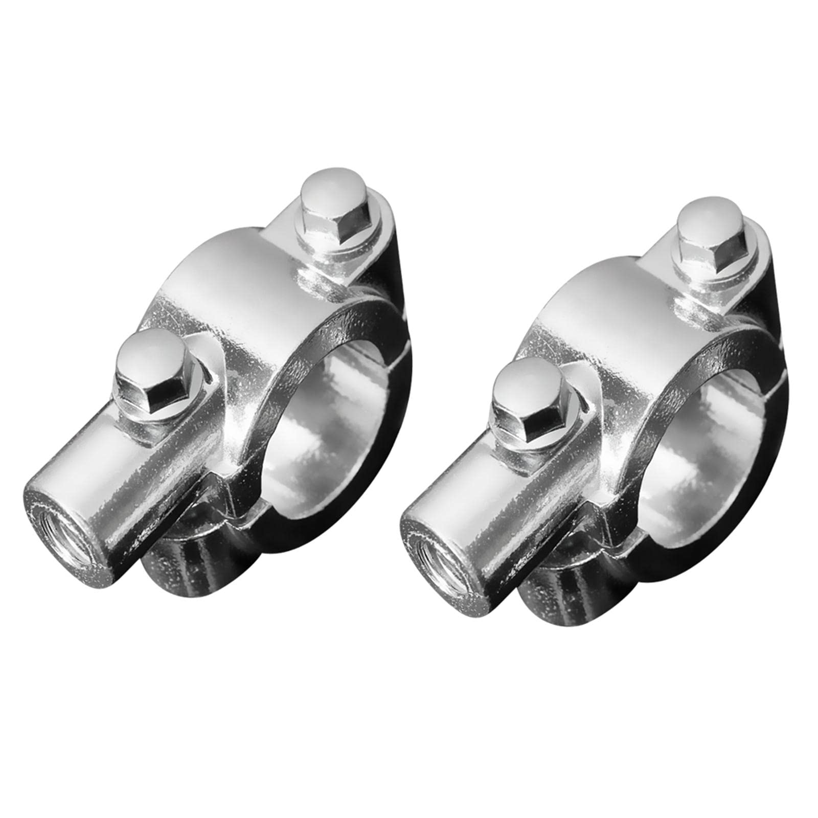 The Style Sutra 10mm Motorcycle Bike 7/8'' Handlebar Mirror Clamp Mounting Bracket Chrome|Motors | Parts & Accessories | Motorcycle Parts |1 Pair X Motorcycle Mirror Backets-image-9