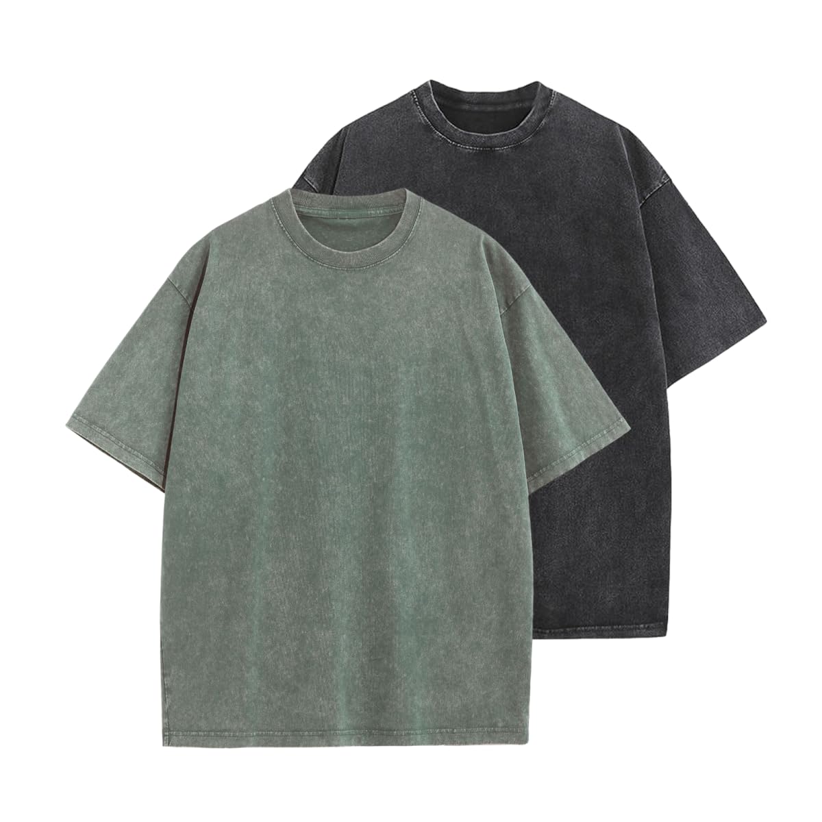 Workout T Shirts for Men Oversized Gym Loose Fit Tshirt Heavy Cotton Washed Vintage Faded Sleeping Tee Unisex Tops