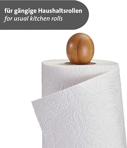 Miniatura 4 de Westmark Soporte para rollo de papel  soporte estable para rollos de cocina, dispensador de pie con ayuda para rasgar para todos los rollos de