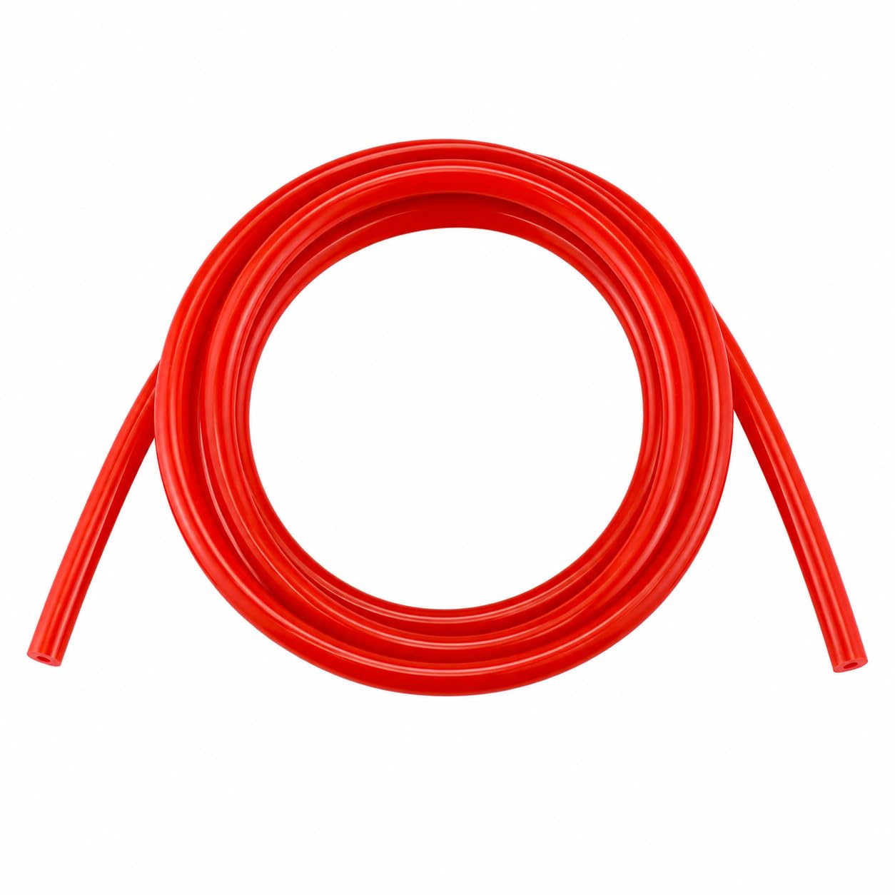 Ucreative 10FT ID 5/32" (4mm) OD 0.394" (10mm) Silicone Vacuum Hose Red