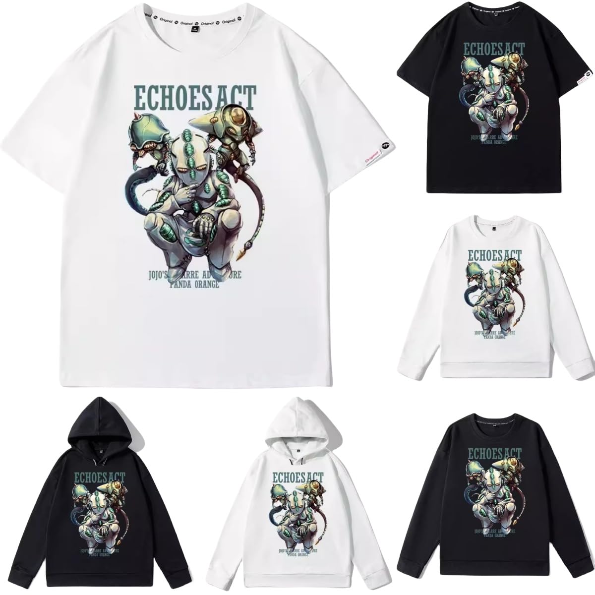 Amazon.co.jp: [WUYUL] ジョジョの奇妙な冒険 Tシャツ 半袖/パーカー 