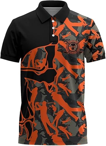 El mejor polo de golf para hombres, polo de golf Love de manga corta, hermoso polo de golf para golfistas
