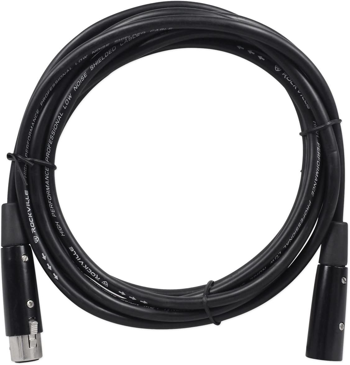 Rockville RDX5M10 10-foot 5-pin DMX cable.
