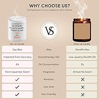 Vista 3 de Regalos de velas Get Well para mujeres: regalos divertidos para después de una cirugía, regalo de aliento para el humor Siéntete mejor para amigos