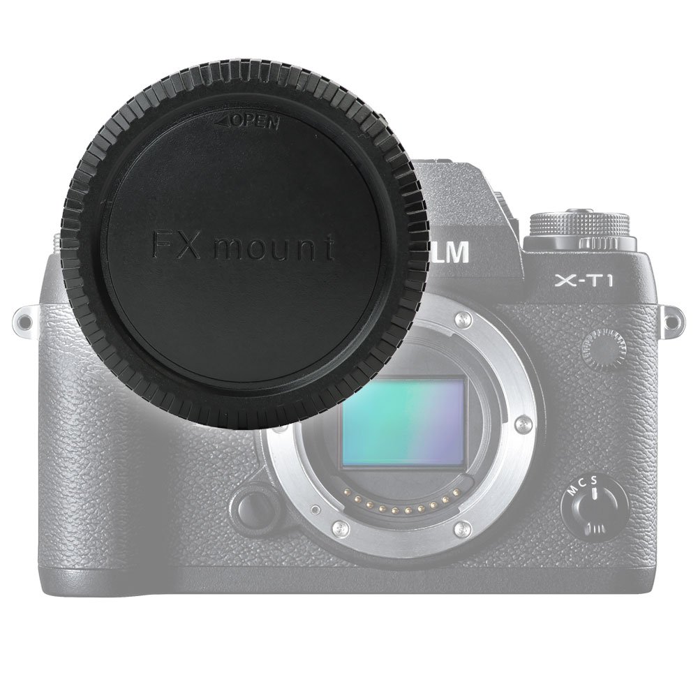 CELLONIC Tappo compatibile con corpo macchina Fuji X-A1 X-A2 X-E1 X-E2 X-E2S X-M1 X-Pro1 X-Pro2 X-T1 X-T10 X-T2 X-T20 (BCP-001), evita danni Coperchio Copertura Cover Cap baionetta