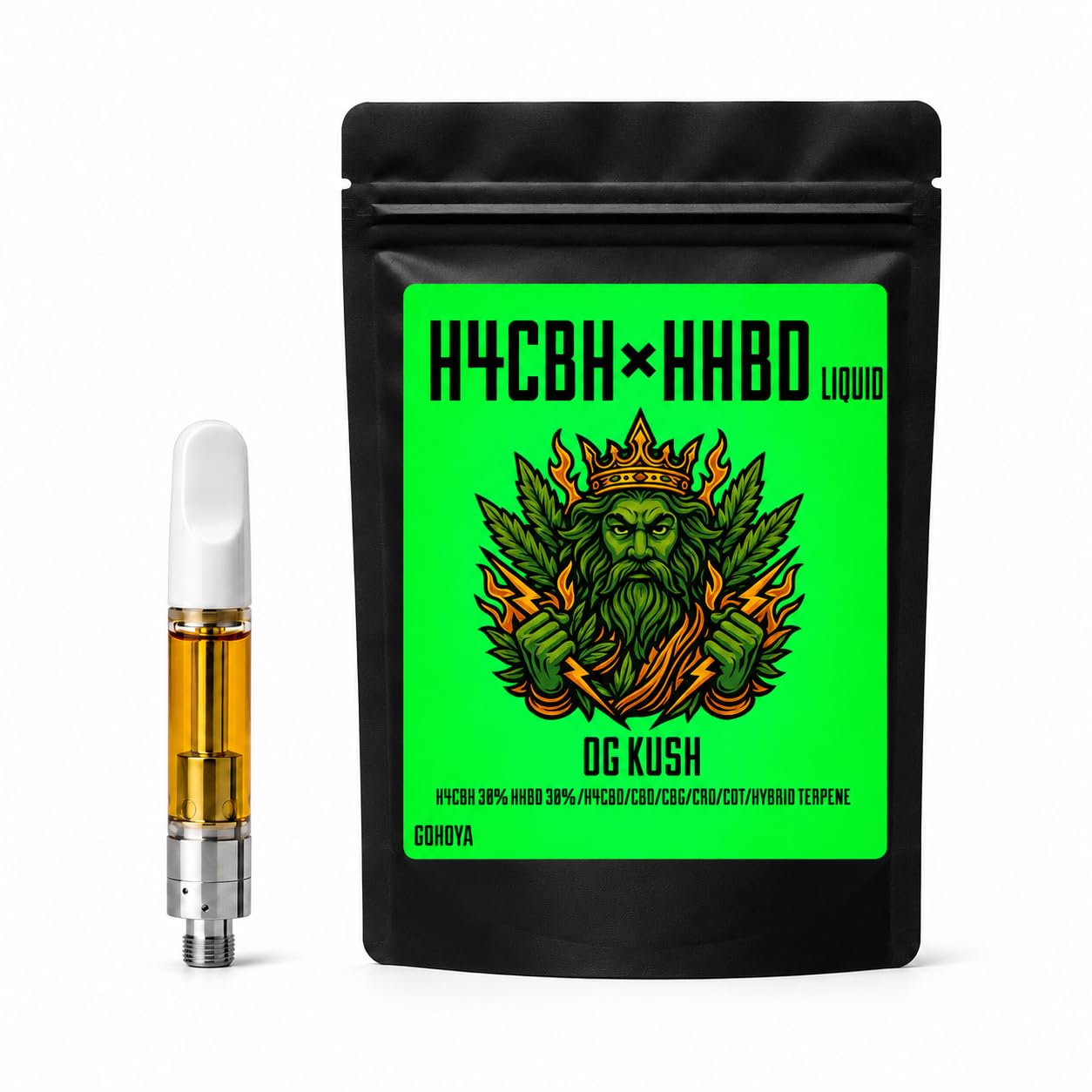 Amazon | 【正規品】【GOHOYA】H4CBH HHBDリキッド 1ml 510規格 thc