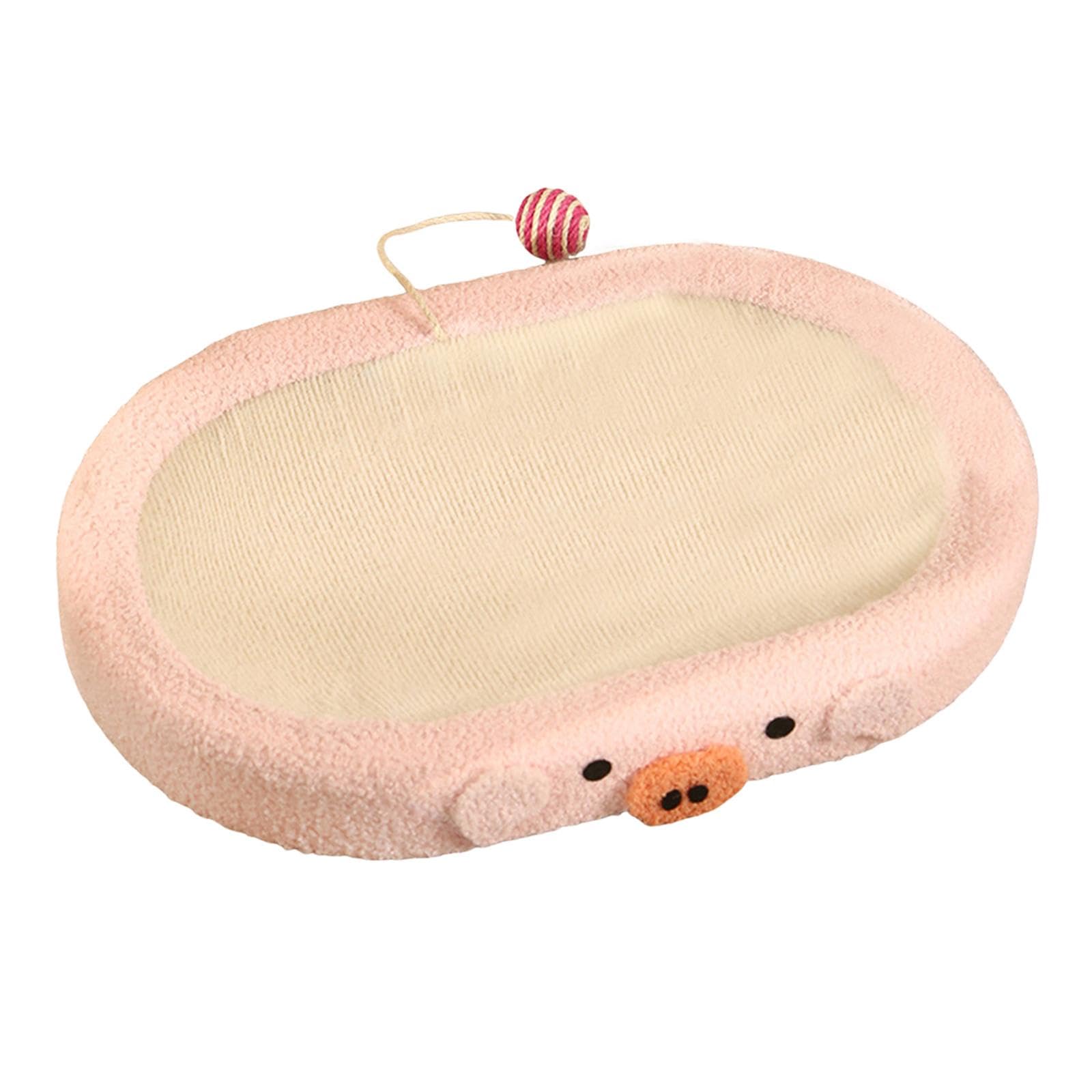 Griffoir en Sisal pour Chat avec Coussin Et Balle De Jeu