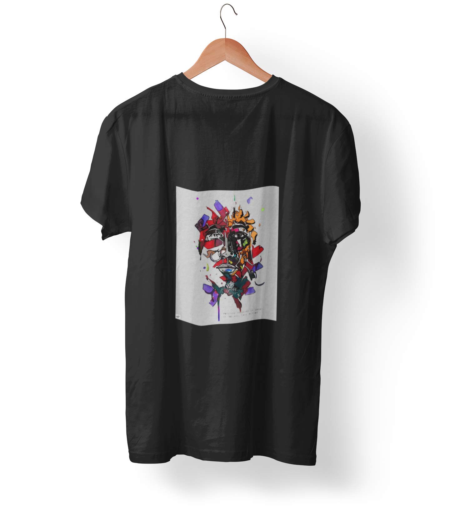 LEFTEYESStylish Regular fit Half Sleeves Tshirt for Men | Print - Excruciation