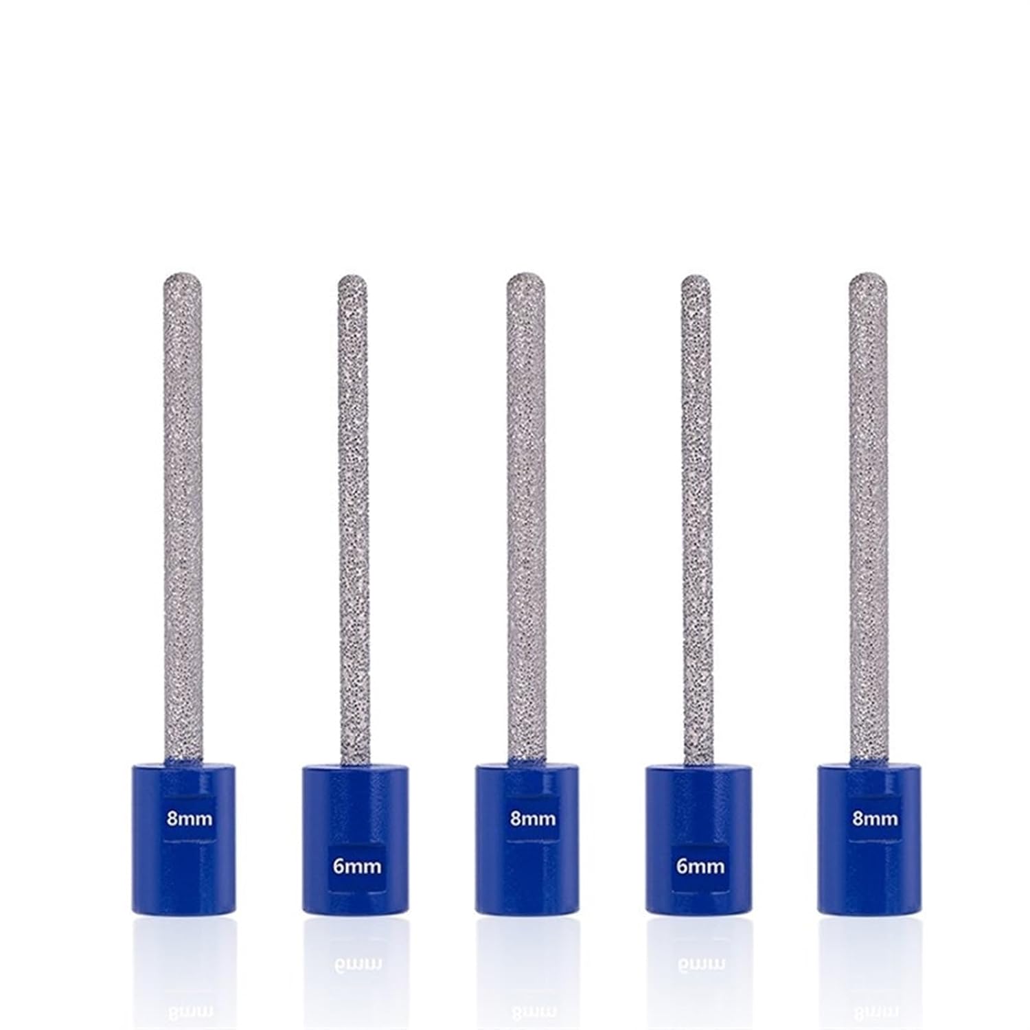 Diamond Bit 6/8mm Dia with M14 Thread for Enlarge Hole Drilling Ceramic Tile Porcelain Marble Drilling 1Pcs(100x8)