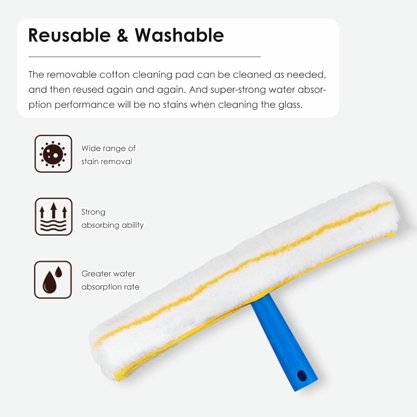 Perche Nettoyage Vitres Raclette À Vitre Pôle De Nettoyage Pour Les Entreprises, Intérieur/extérieur Kit De Lavage De Vitres En Hauteur Dépoussiéreur À Grande Portée, Voiture Appartement Utiliser ( Si