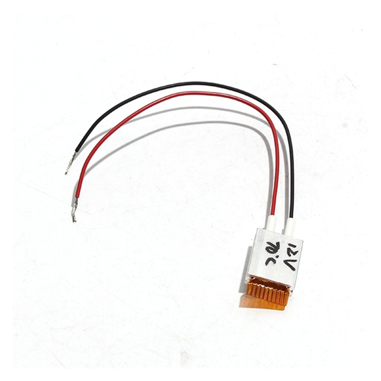 FXFBRTRWN 12V/24V Thermostat 20 * 15 * 5mm Constant Temperature 50-140 Degree Heater Plate Aluminum Shell(12V 120Degree 2-6W)