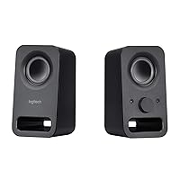 Logitech Z150 Altoparlanti Stereo Multimediali Compatti, Ingresso Audio da 3,5 mm