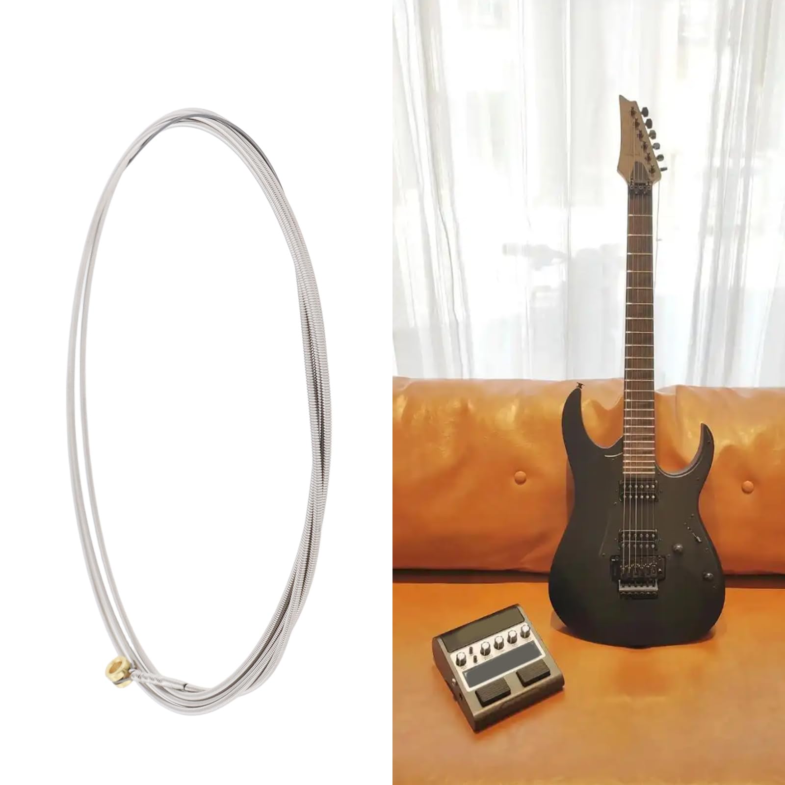 Briny River 2Sets 2222 Hybrid Nickel Wound Electric Guitar Strings Gauges 9-46 Suitable for Most Electric Guitars - Image 4