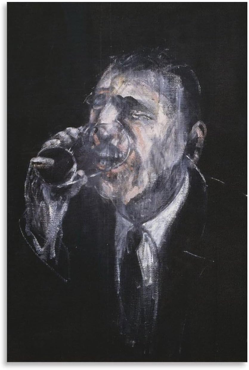 Matvsd Kohecs Francis Bacon Man Drinking Canvas Wall Art, Unframed, 40x60cm