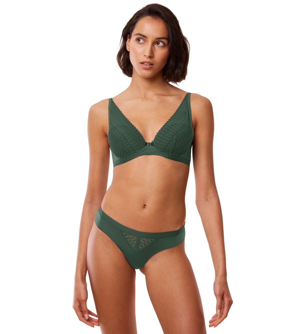 Triumph Women's Aura Spotlight T Wp Bra, Green Kiss, 32D