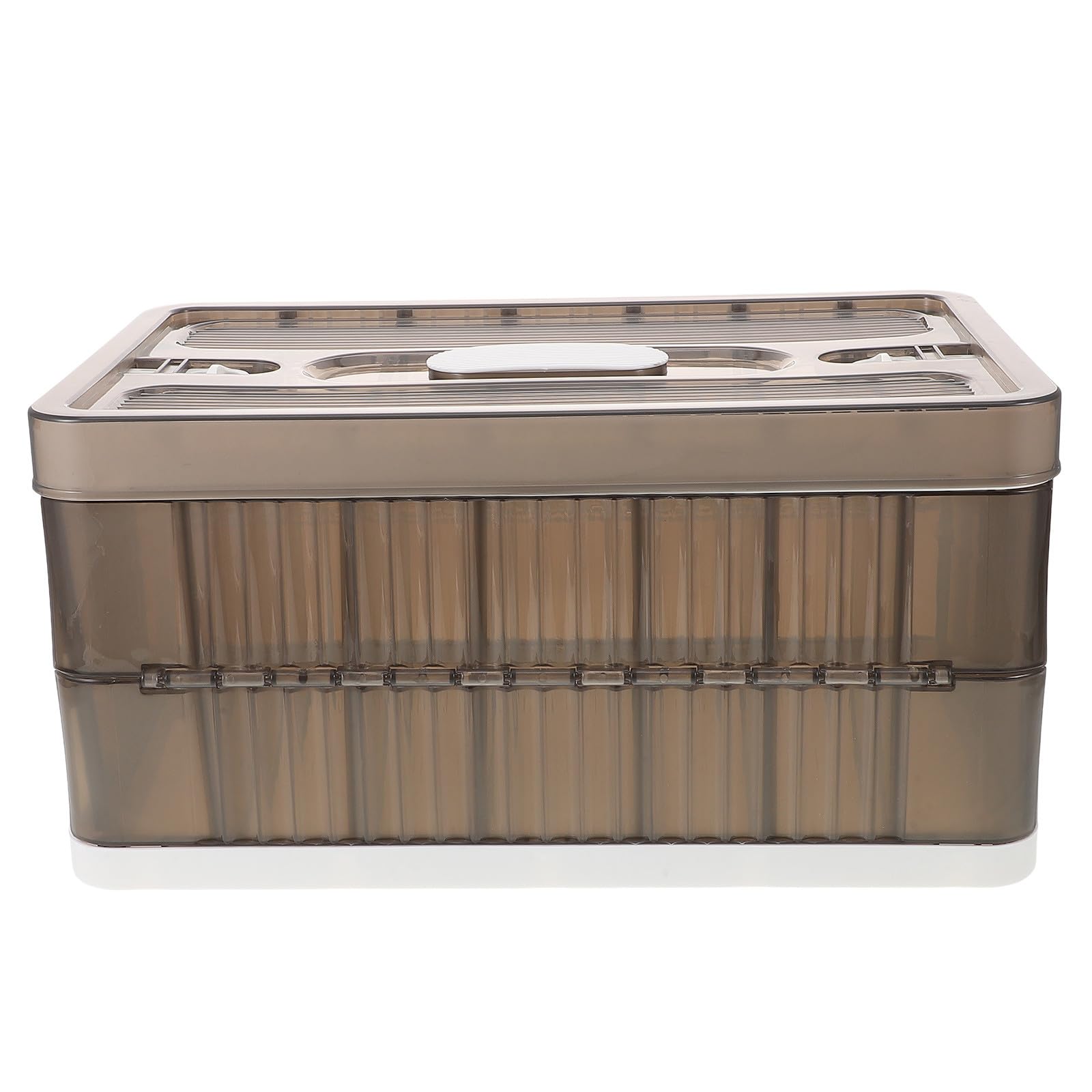 Boîte de rangement pliable café à 7 compartiments pour sous-vêtements