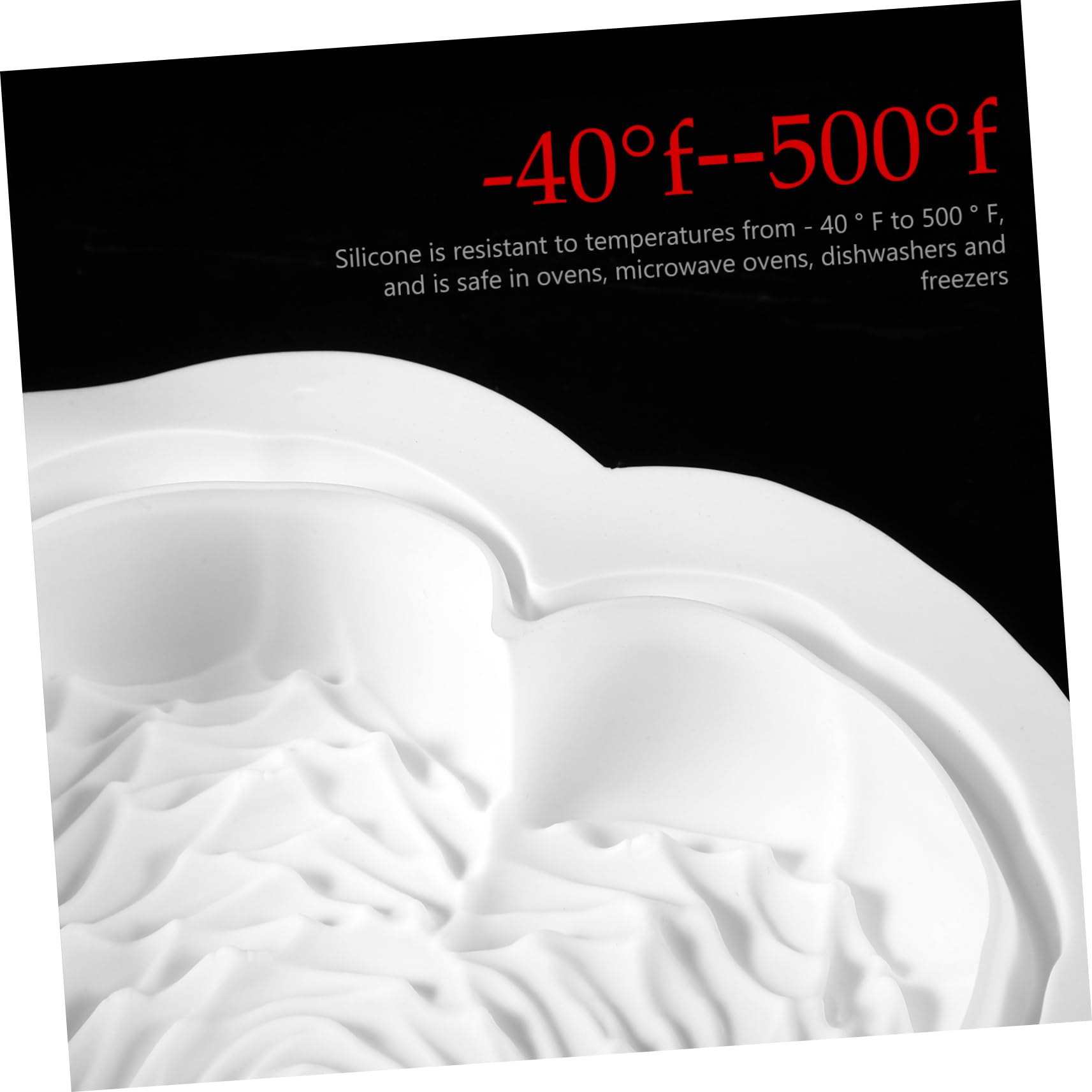 Alipis 3pièces Moule à Gâteau Silicone Forme De Cœur Outil De Cuisson Antiadhésif Pour Gâteaux Chocolat Et Mousse Parfait Pour Fêtes Et Événements Spéciaux