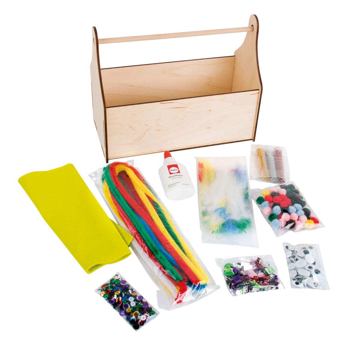 RAYHER Basic Craft Set, Assorted, 900 pces