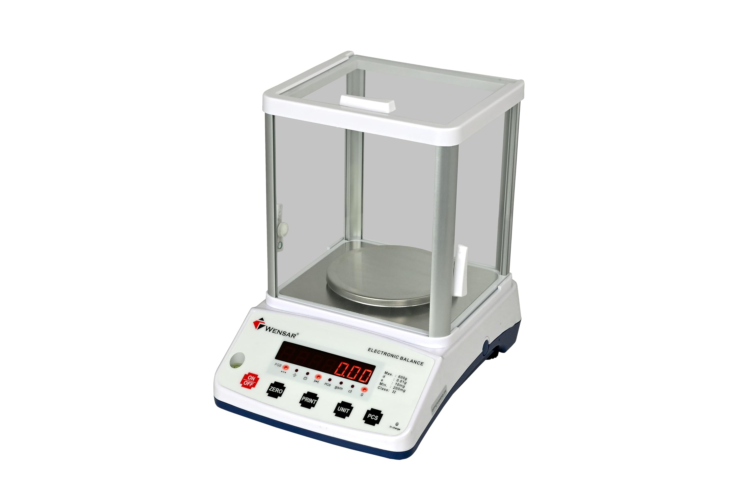 WENSAR Precision Gold Balance with Glass Windshield - 600g / 0.01g - PGB610-image-1
