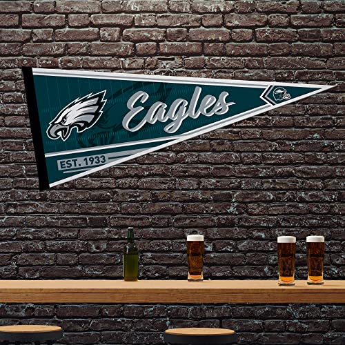 Image of Rico Industries NFL Football Classic 12 inch x 30 inch Felt Wall Decor Pennant - Great for Home /Bed Room /Man Cave Decor