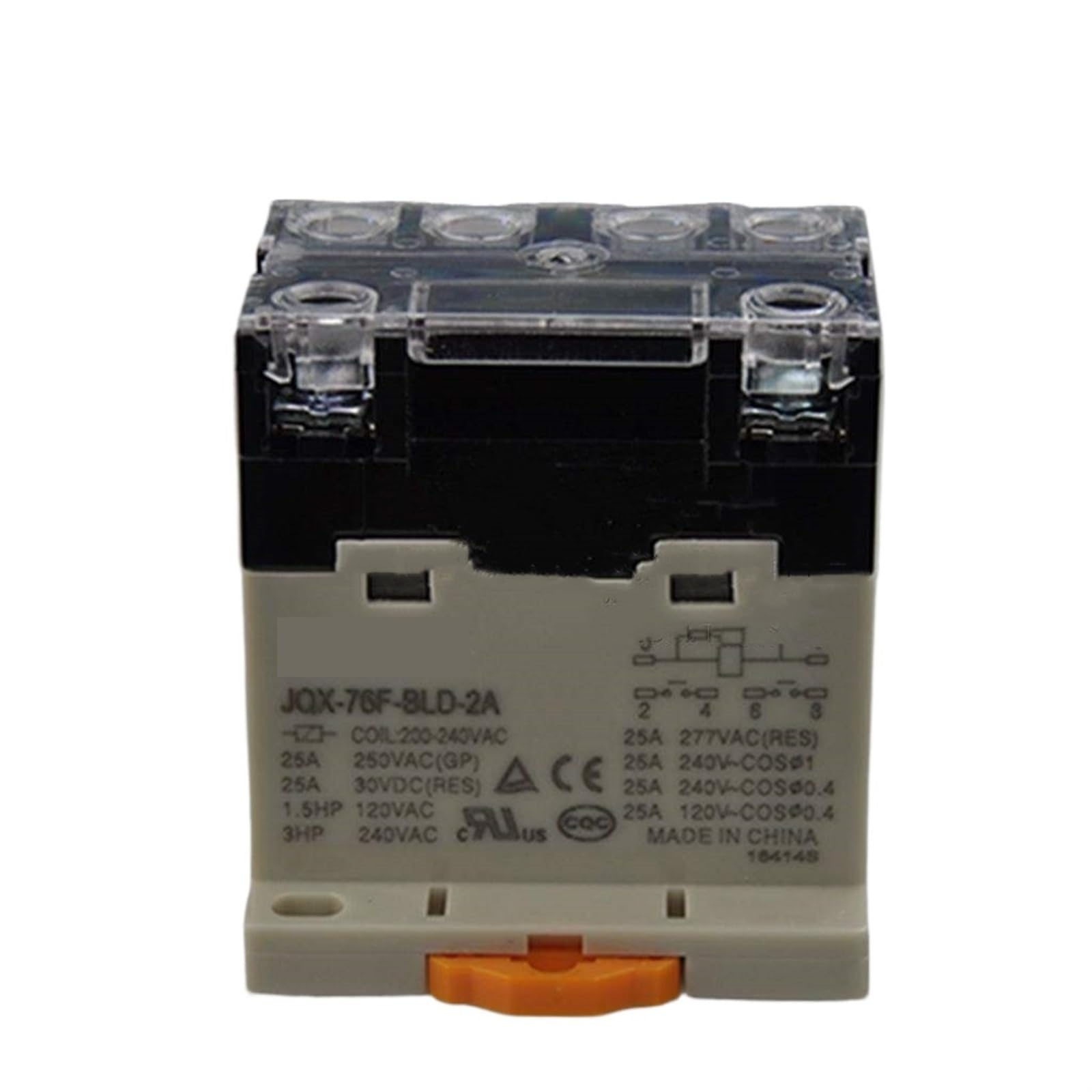 Relais JQX-76F-BLD 1A 24VDC commutateur de puissance électromécanique - 2