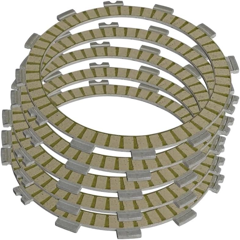 5 PCS Friction Clutch Plates Motorcycle For BJ250 1999-2006 Es ZR250 Ba 250 2002-2005