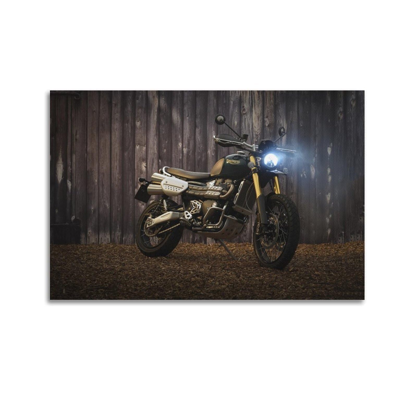 Poster Triumph Scrambler 1200 pour déco chambre vintage - 6