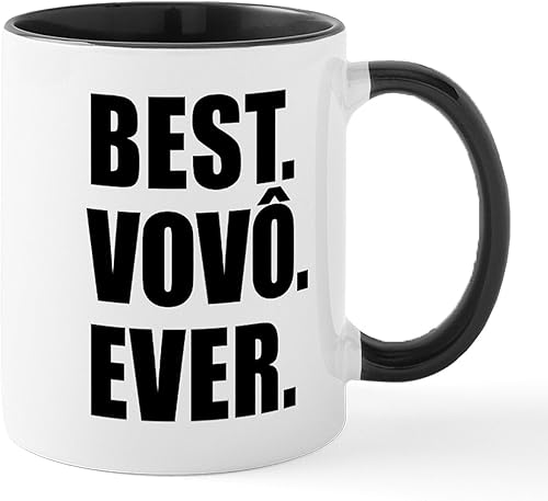 CafePress Best Vovo Ever Grandpa - Taza de café de cerámica, taza de té, 11 onzas