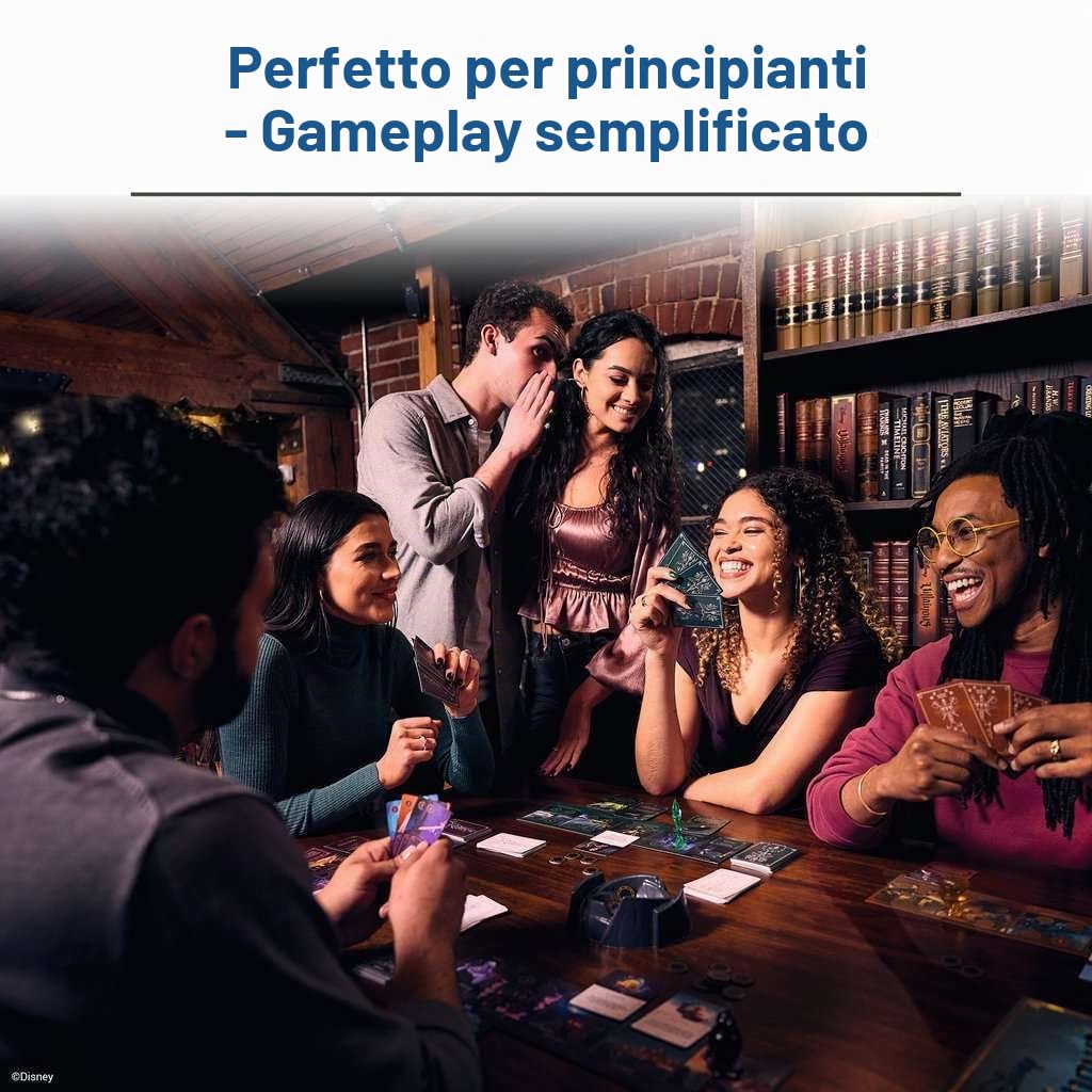 Ravensburger 22687 - Disney Villainous - Introduction to Evil - Versione semplificata del classico per 2-4 giocatori dai 10 anni in su