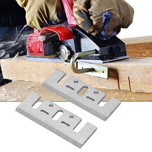 Miniatura 2 de Herramienta de cuchilla de cepillado, 3.23 pulgadas, 1.102 in HSS, para carpintería, manual, cepillo eléctrico, reemplazo de la cuchilla para