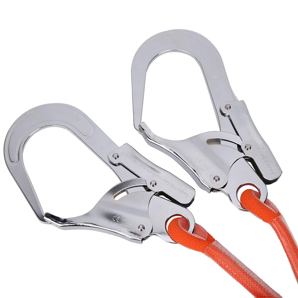 Longe de Protection Contre Les Chutes de Travail aérien léger 1.6M Corde de Survie de Construction extérieure Ceinture de sécurité de Travail aérien résistant à l'usure pour la Construction