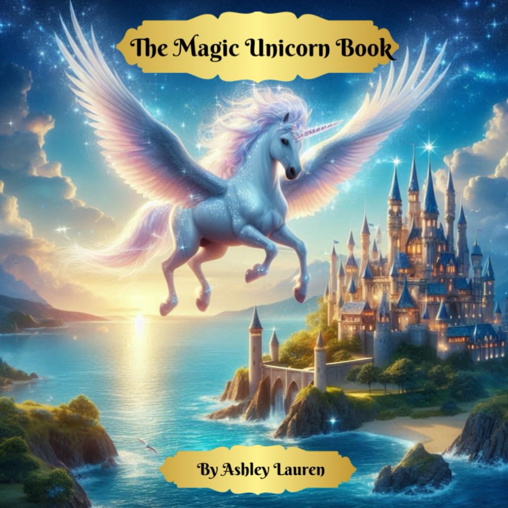 The Magic Unicorn Book (The Magic Picture Coloring Book Series)