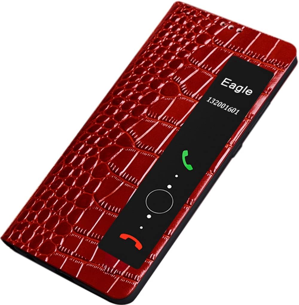 Funda - CADORABO Funda magnética invisible, Compatible con Huawei P30, MARRÓN CAFÉ