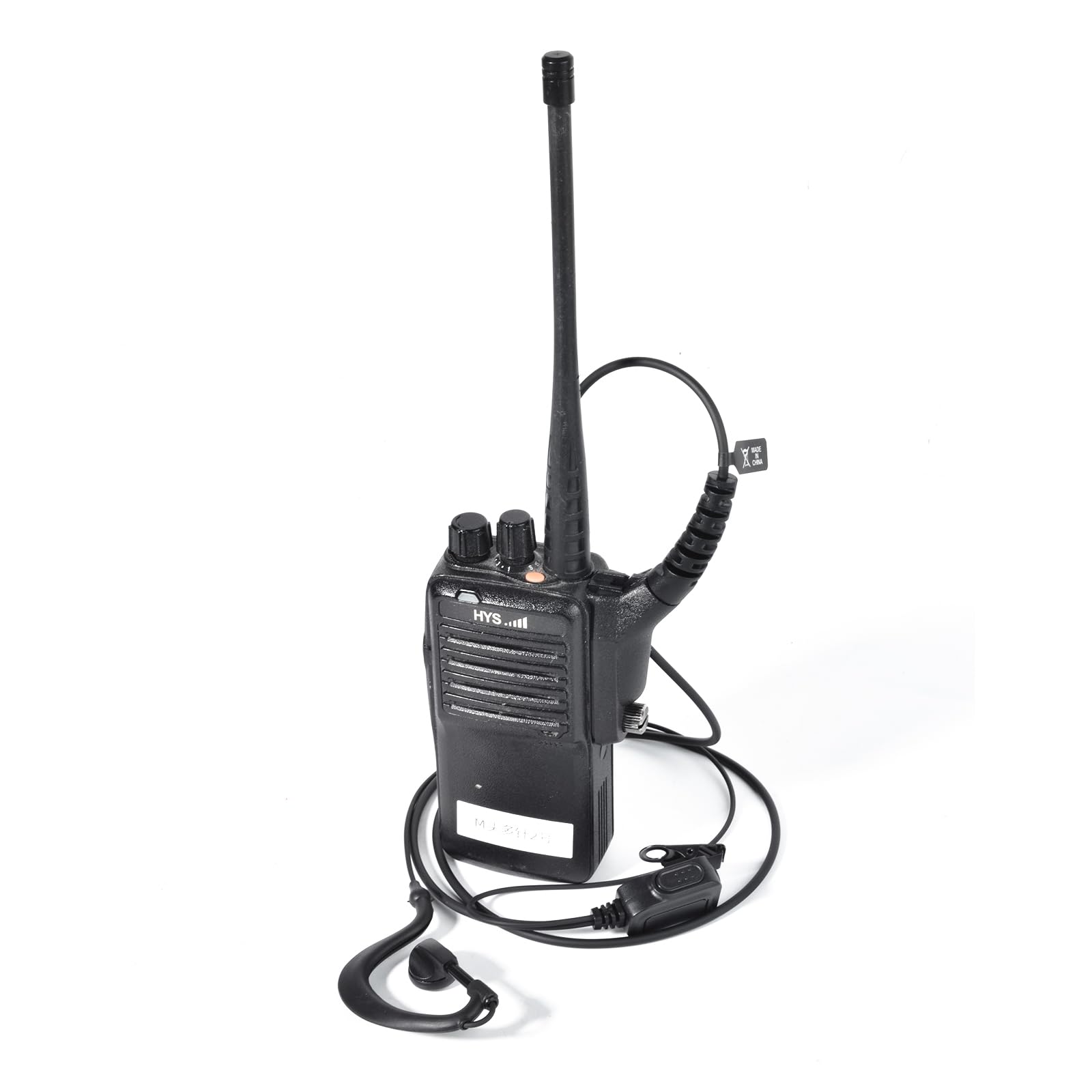 UAYESOK Auricolare a forma di G per walkie talkie multi pin, radio di sicurezza con microfono PPT, per radio bidirezionale Motorola DP3400 DP3401 DP3600 DP3601 DP4400 DP4800 DP4801 a due vie (5 pezzi)