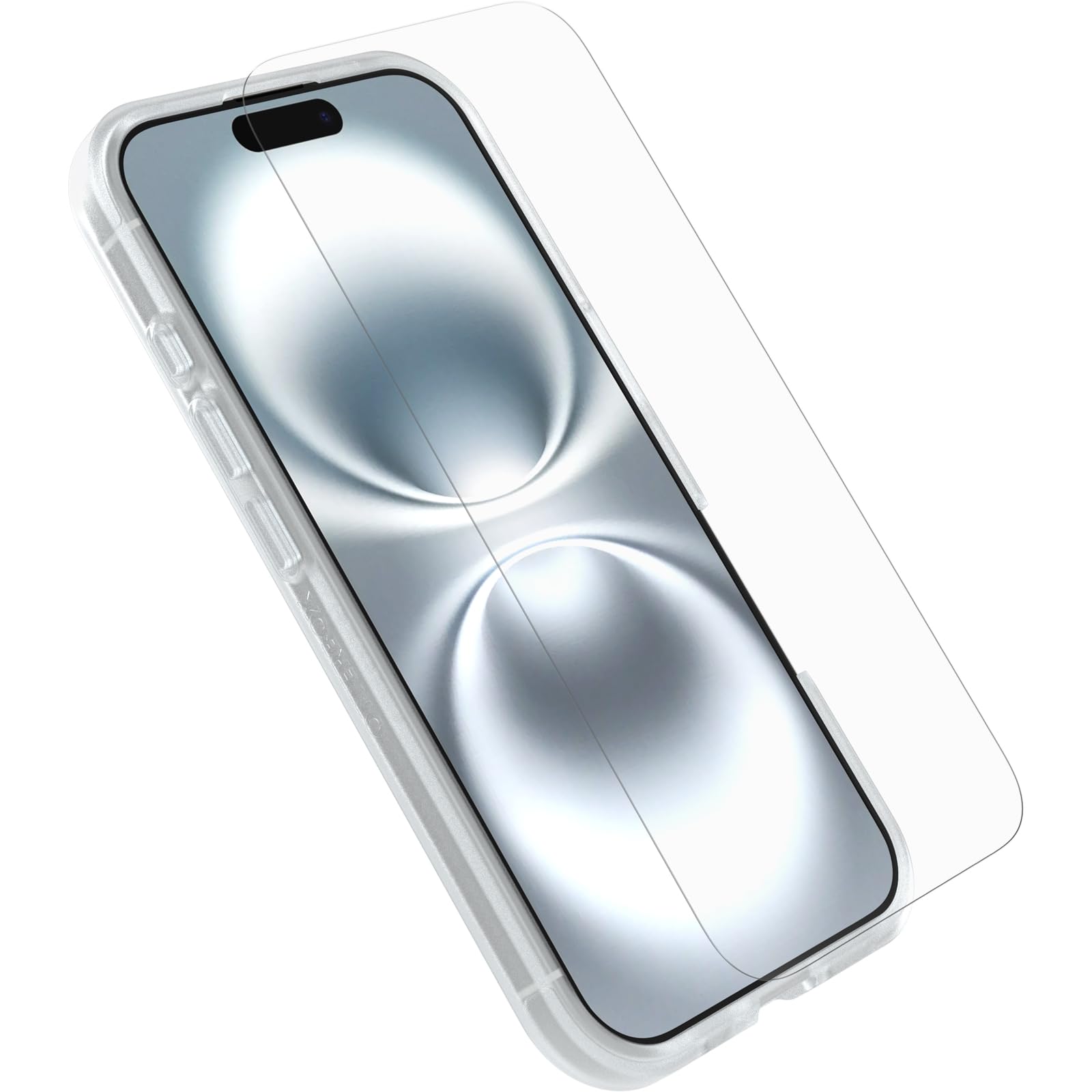 OtterBox Drop Protection Bundle for iPhone 16, React Series for MagSafe Case Tested to Military Standard and Glass Screen Protector, Clear