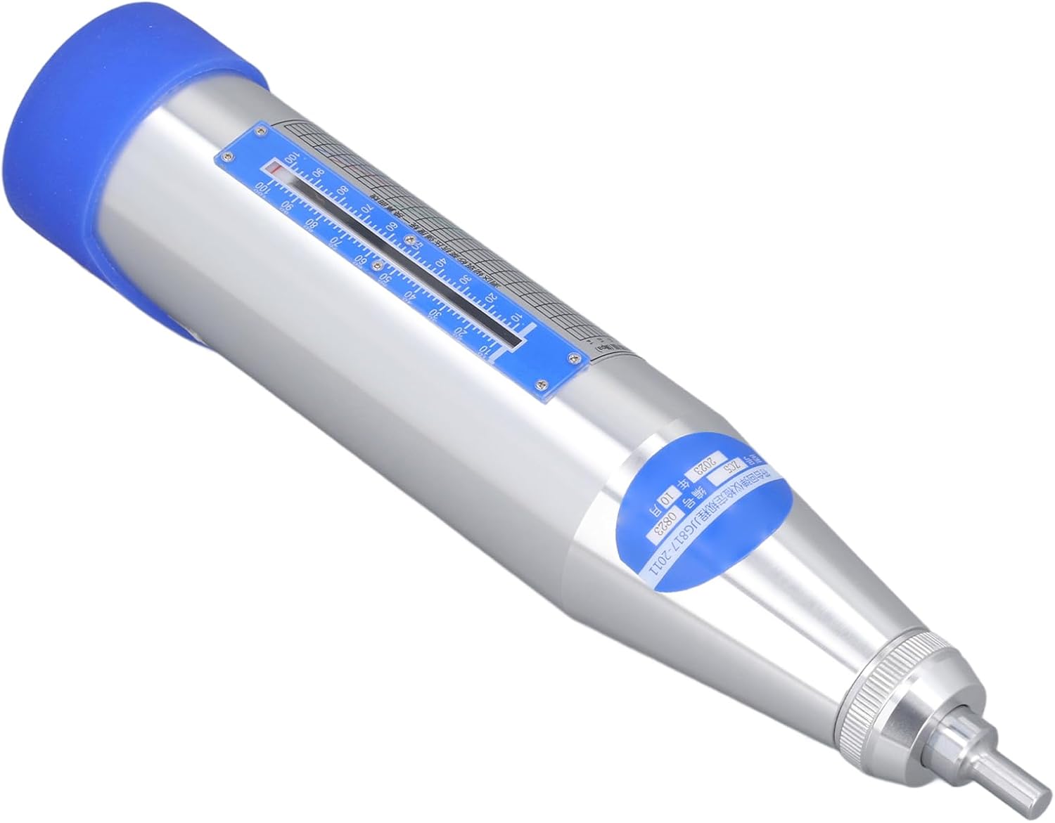 Luqeeg Mortar Rebound Hammer, Concrete Rebound Hammer Tester Concrete Strength Tester Stainless Steel Mortar Rebound Tester Mechanical Resiliometer Test Meter 2‑15MPA