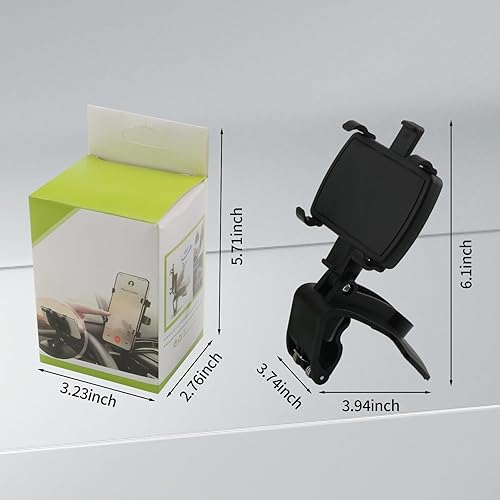 Miniatura 2 de Soporte universal para coche con ventosa para tablero de instrumentos y parabrisas para teléfono para iPhone, Samsung, Google, todos los teléfonos