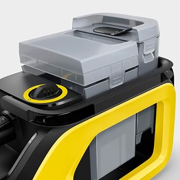 Kärcher SE 3 Compact EU Koltuk ve Halı Yıkama Makinesi, 500 W, 1,7 L Temiz Su ve 2,9 L Kirli Su Haznesi, Püskürtmeli Ekstraksiyon, Sarı