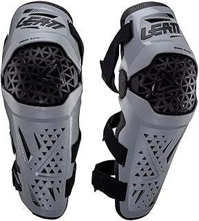 Leatt Unisex Adult Pivoting Knee and Shin Guards: Hard Shell Impact Foam Protection for Motorcycles