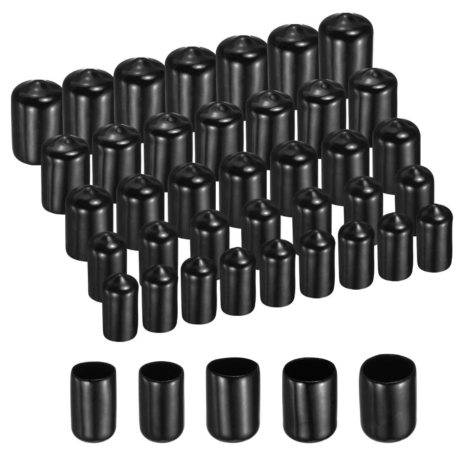Capuchons ronds pour filetage de vis de 10 à 14 mm afin de sécuriser les meubles de la maison