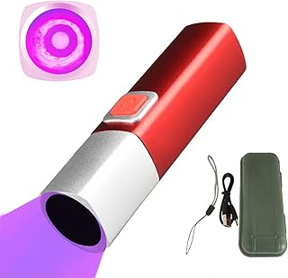 YZYOE UV Light Flashlight Rechargeable，365 nm Black Light，Ultraviolet Black Light Flashlight， Portable Black Light Flashlight，USB Black Light，Black Light Flashlight Mini Rechargeable.