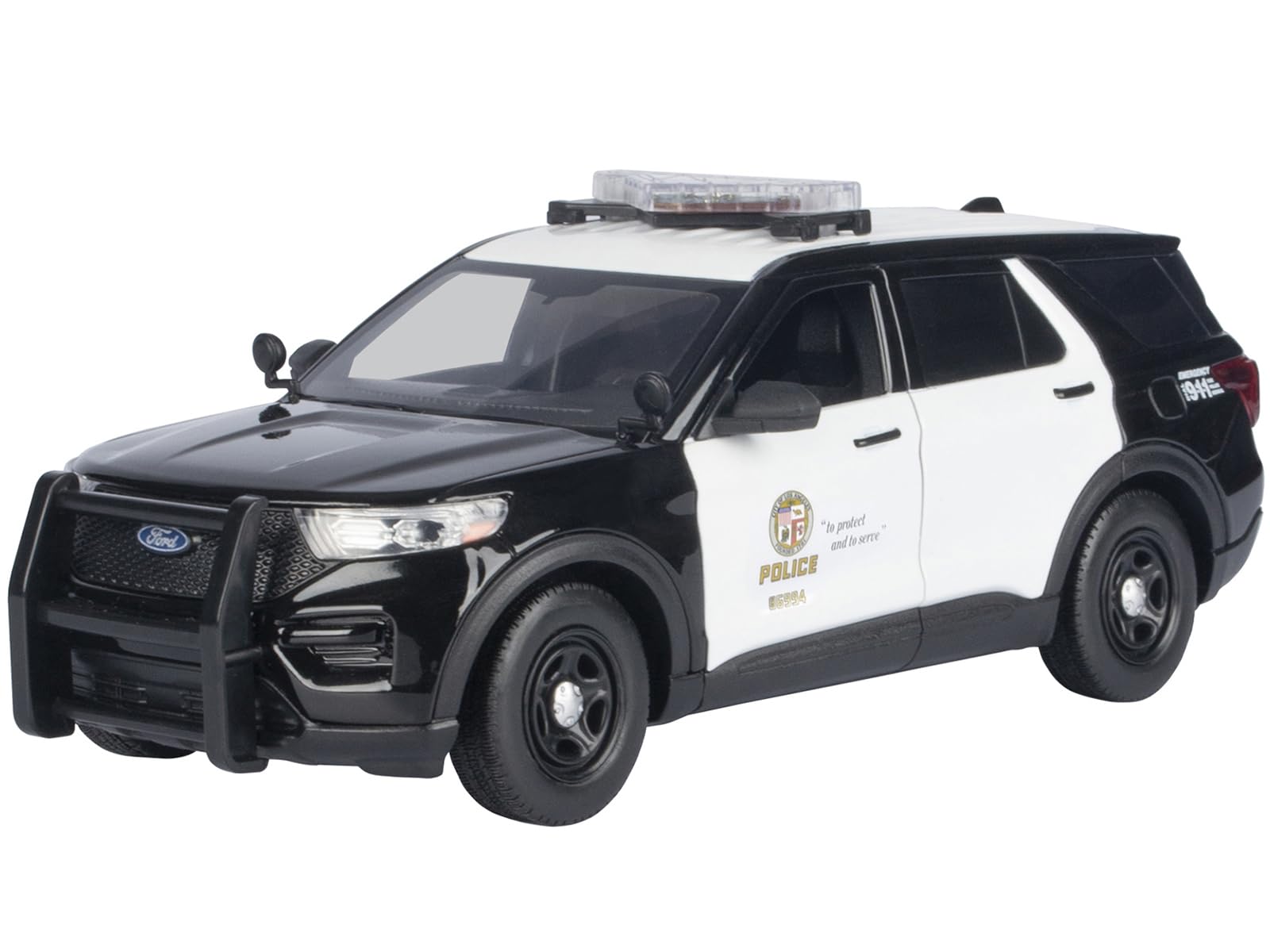 Amazon.com: 2022 Police Interceptor Utility Black and White with