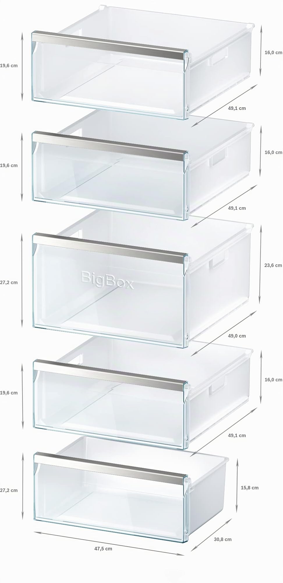 Bosch GSN54DWDV Serie 6, Congelatore monoporta da libera installazione, NoFrost, Cassetto BigBox, Tecnologia Inverter Intelligente, 176 x 70 cm, Bianco