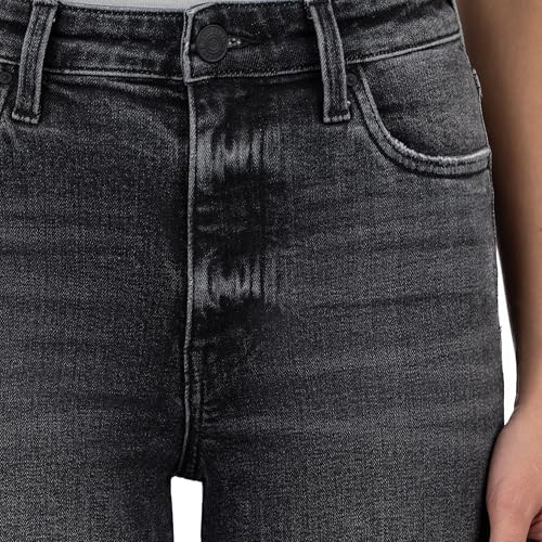 KUT from the Kloth Jodi HIGH Rise -Wide Leg Back Pockets Regular Hem4