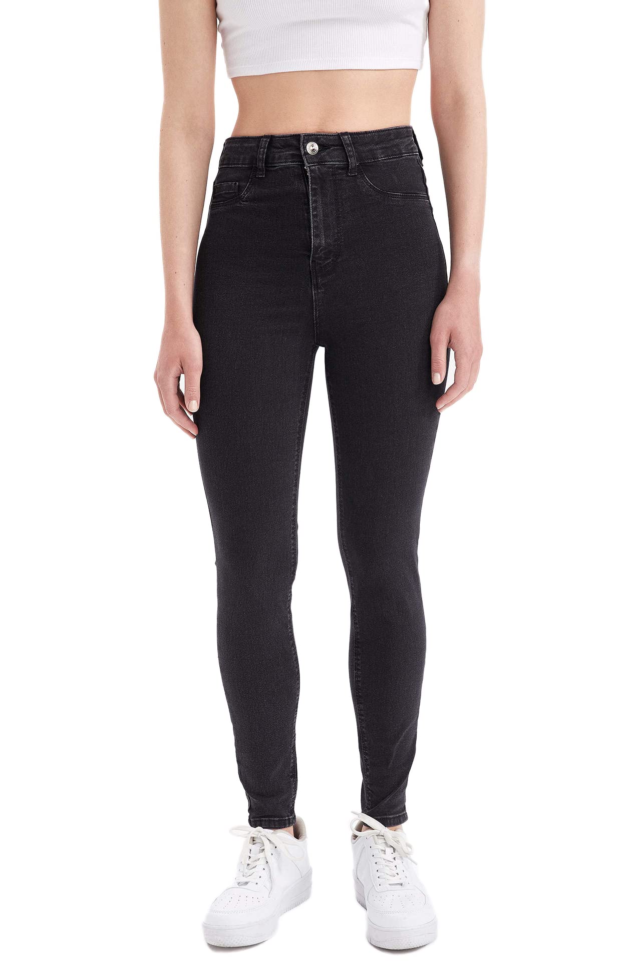 Kadın Super Skinny Fit Yüksek Bel Jean Pantolon