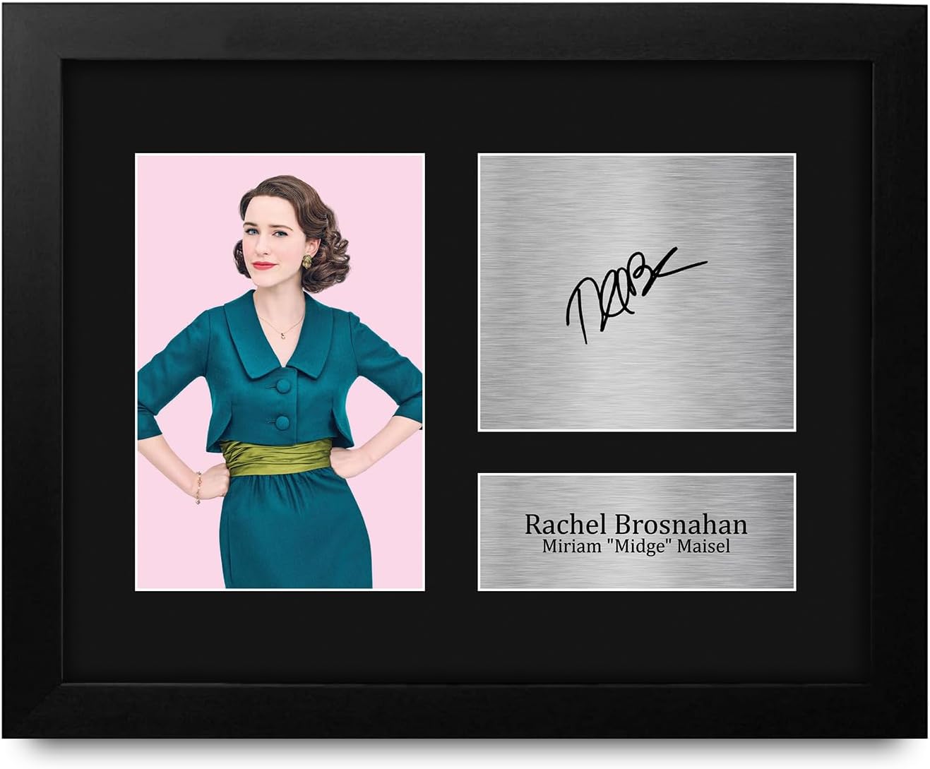 Amazon.com: HWC Trading Rachel Brosnahan Marvelous Mrs. Maisel Framed ...